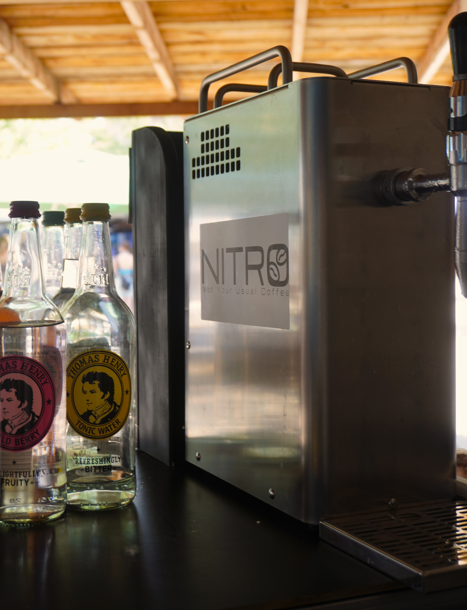 Nitro Zapfanlage in der Bar